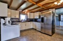 209 3 Avenue, Warner, AB  - Indoor Photo Showing Kitchen With Double Sink 