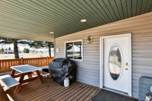 214062 Twp Rd95, Rural Lethbridge County, AB - Outdoor With Deck Patio Veranda With Exterior