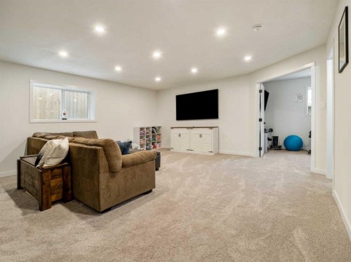 1373 Pacific Circle West, Lethbridge, AB - Indoor Photo Showing Basement