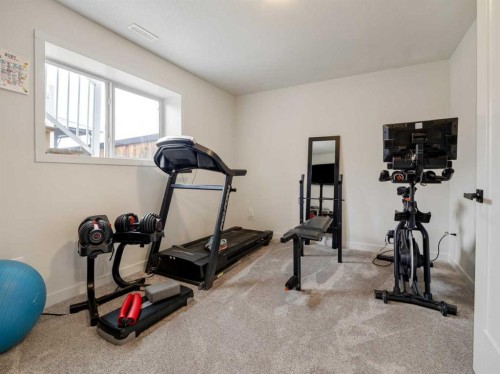 1373 Pacific Circle West, Lethbridge, AB - Indoor Photo Showing Gym Room