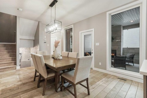 1544 Coalbanks Boulevard West, Lethbridge, AB - Indoor Photo Showing Dining Room