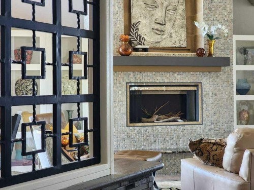 20 Deer Path Meadow, Fort Macleod, AB - Indoor Photo Showing Other Room With Fireplace