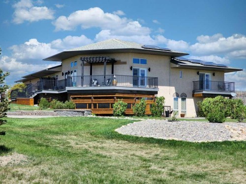 20 Deer Path Meadow, Fort Macleod, AB - Outdoor With Deck Patio Veranda