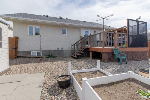 1118 25 Avenue, Coaldale, AB - Outdoor With Deck Patio Veranda With Exterior