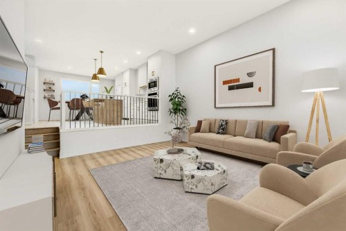 2541 16 Avenue North, Coaldale, AB - Indoor Photo Showing Living Room