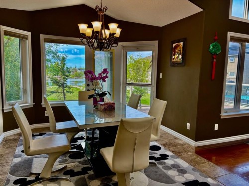314 Coulee Springs Terrace South, Lethbridge, AB - Indoor Photo Showing Dining Room