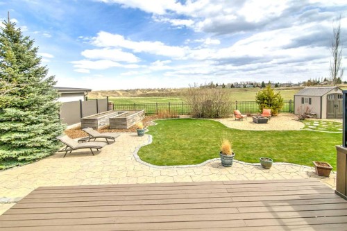 100 Canyoncrest Point West, Lethbridge, AB - Outdoor With Deck Patio Veranda