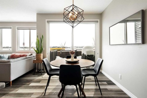 700 Seton Circle Se, Calgary, AB - Indoor Photo Showing Dining Room