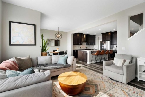 700 Seton Circle Se, Calgary, AB - Indoor Photo Showing Living Room