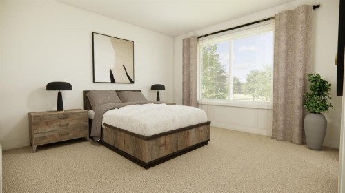 2607 16 Avenue, Coaldale, AB - Indoor Photo Showing Bedroom