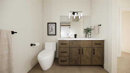 2607 16 Avenue, Coaldale, AB - Indoor Photo Showing Bathroom