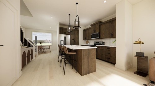 2607 16 Avenue, Coaldale, AB - Indoor Photo Showing Kitchen With Upgraded Kitchen