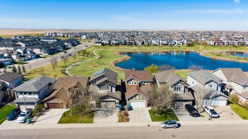 132 Firelight Way West, Lethbridge, AB - Outdoor With Body Of Water With View
