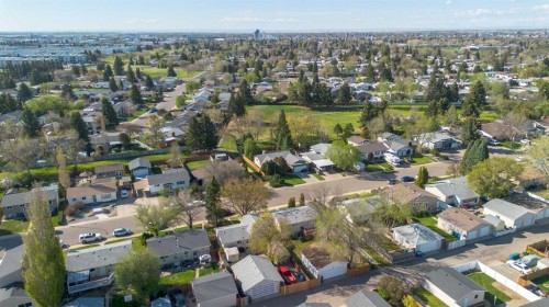 57 Honeysuckle Road North, Lethbridge, AB - Outdoor With View