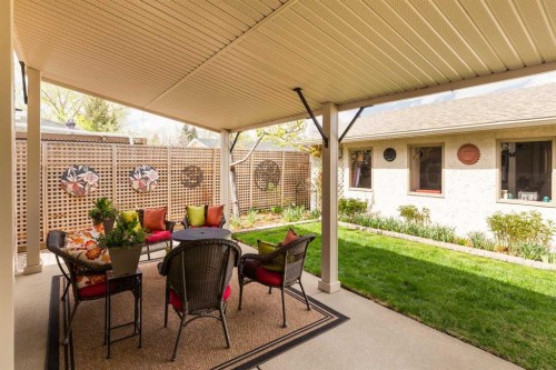 41 Simon Fraser Boulevard West, Lethbridge, AB - Outdoor With Deck Patio Veranda With Exterior
