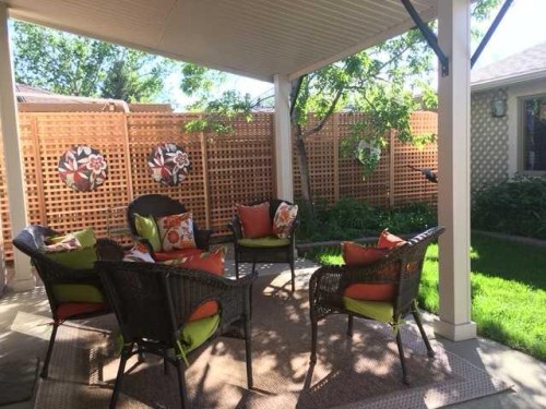 41 Simon Fraser Boulevard West, Lethbridge, AB - Outdoor With Deck Patio Veranda With Exterior