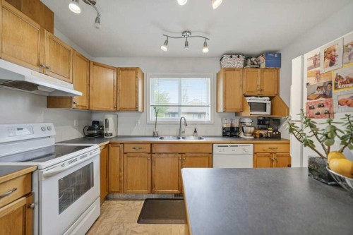 6-109 Silkstone Road West, Lethbridge, AB - Indoor Photo Showing Kitchen With Double Sink