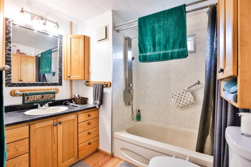 222 Centre Street, Lomond, AB - Indoor Photo Showing Bathroom