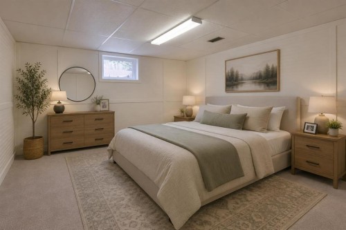 418 Dieppe Boulevard South, Lethbridge, AB - Indoor Photo Showing Bedroom