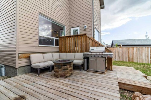 679 Keystone Chase West, Lethbridge, AB - Outdoor With Deck Patio Veranda With Exterior