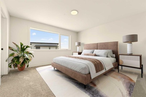 3105 44 Street South, Lethbridge, AB - Indoor Photo Showing Bedroom