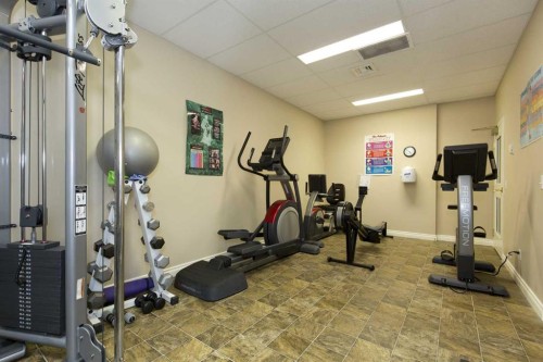 416-2020 32 Street South, Lethbridge, AB - Indoor Photo Showing Gym Room