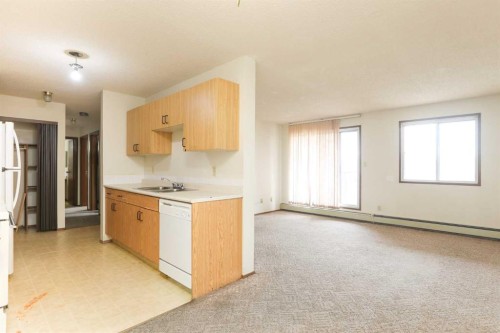 220-85 Foxbend Crescent North, Lethbridge, AB - Indoor Photo Showing Kitchen With Double Sink