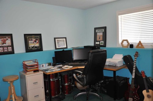 47 Riverbrook Close West, Lethbridge, AB - Indoor Photo Showing Office