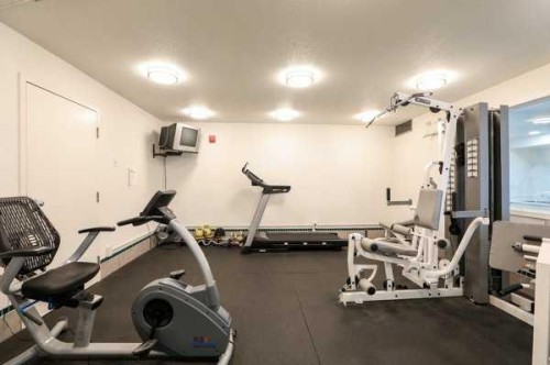 112-620 Columbia Boulevard West, Lethbridge, AB - Indoor Photo Showing Gym Room