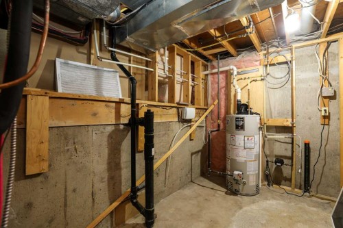 9 Queens Road West, Lethbridge, AB - Indoor Photo Showing Basement