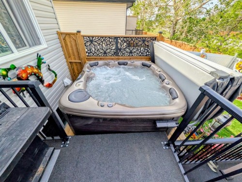 83 Harvest Square, Claresholm, AB - Outdoor With Deck Patio Veranda With Exterior