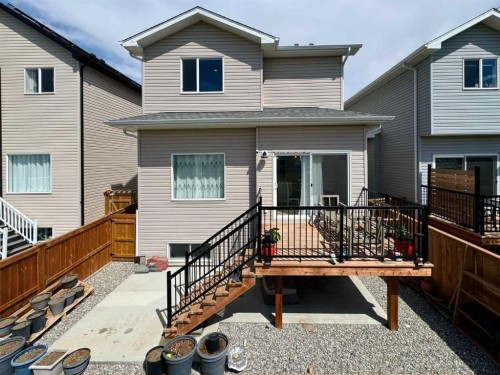 18 Blackwolf Pass North, Lethbridge, AB - Outdoor With Deck Patio Veranda With Exterior