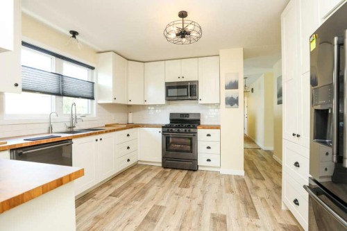 729 Columbia Boulevard West, Lethbridge, AB - Indoor Photo Showing Kitchen With Double Sink