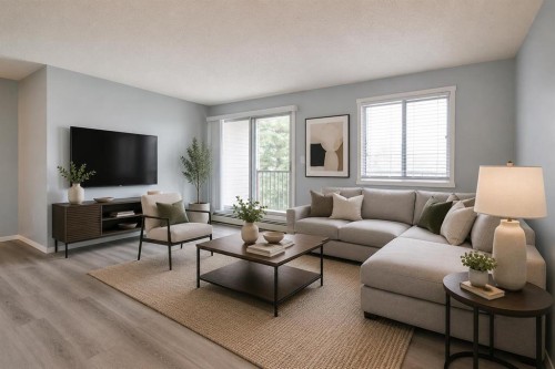 308-85 Foxbend Crescent North, Lethbridge, AB - Indoor Photo Showing Living Room