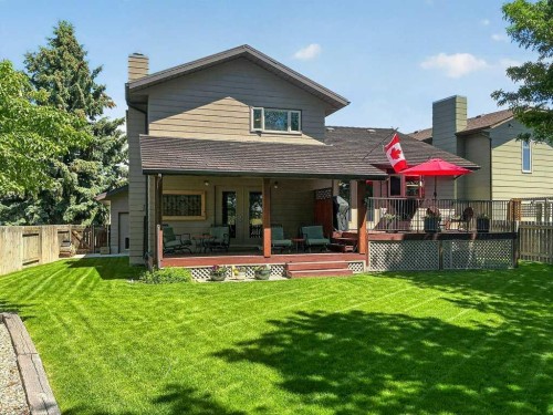 63 Wildwood Crescent West, Lethbridge, AB - Outdoor With Deck Patio Veranda