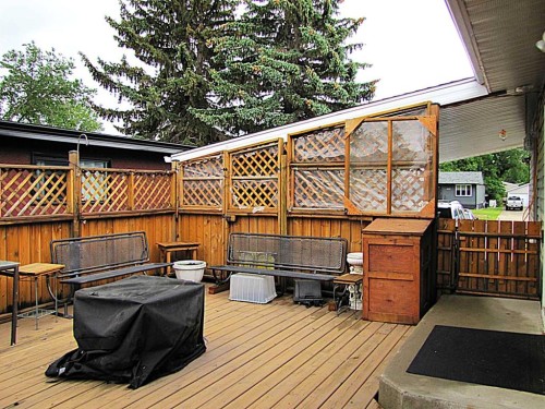 4923 52 Avenue, Taber, AB - Outdoor With Deck Patio Veranda With Exterior