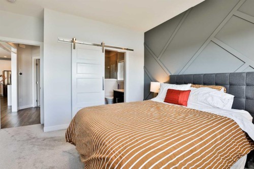 761 Atlantic Cove West, Lethbridge, AB - Indoor Photo Showing Bedroom