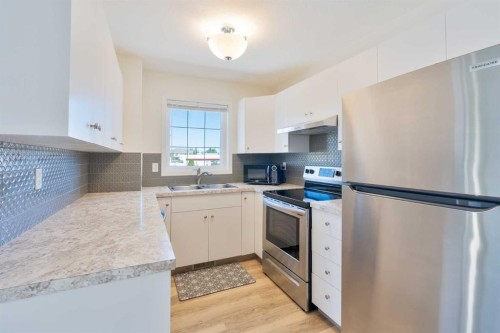 19 Chilcotin Lane West, Lethbridge, AB - Indoor Photo Showing Kitchen With Double Sink
