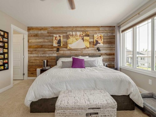 386 Moonlight Way West, Lethbridge, AB - Indoor Photo Showing Bedroom
