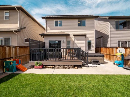 386 Moonlight Way West, Lethbridge, AB - Outdoor With Deck Patio Veranda With Exterior