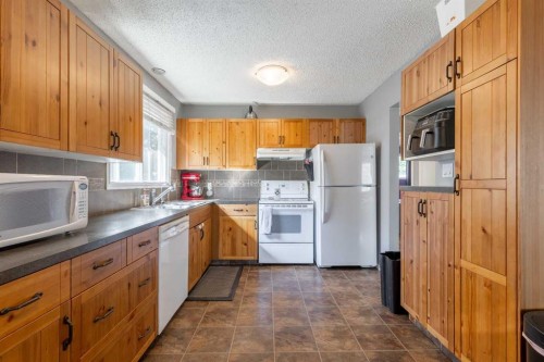 27 Laval Boulevard West, Lethbridge, AB - Indoor Photo Showing Kitchen With Double Sink