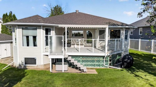 27 Cougar Bay North, Lethbridge, AB - Outdoor With Deck Patio Veranda