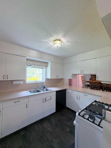737 2 Street West, Cardston, AB - Indoor Photo Showing Kitchen With Double Sink