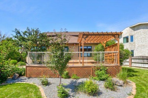 23 Niska Place West, Lethbridge, AB - Outdoor With Deck Patio Veranda