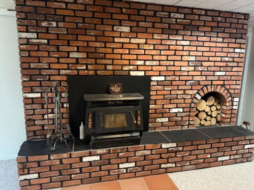 3733 21 Avenue South, Lethbridge, AB -  Photo Showing Other Room With Fireplace