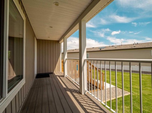 2037 Sunflower Crescent, Coaldale, AB - Outdoor With Deck Patio Veranda With Exterior