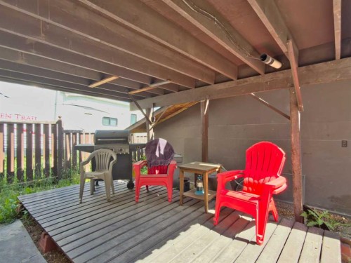 8534 21 Avenue, Coleman, AB -  With Deck Patio Veranda With Exterior
