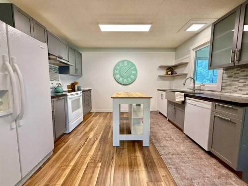 221 Mcdermott Road, Coalhurst, AB - Indoor Photo Showing Kitchen
