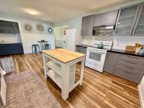 221 Mcdermott Road, Coalhurst, AB - Indoor Photo Showing Kitchen