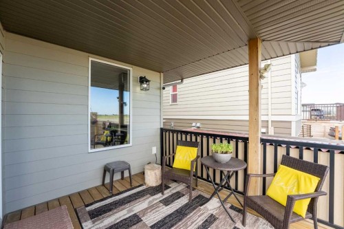 437 Devonia Way West, Lethbridge, AB - Outdoor With Deck Patio Veranda With Exterior